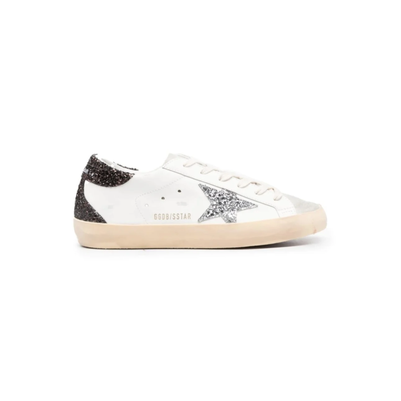 Golden Goose Super-star Suede & Glitter
