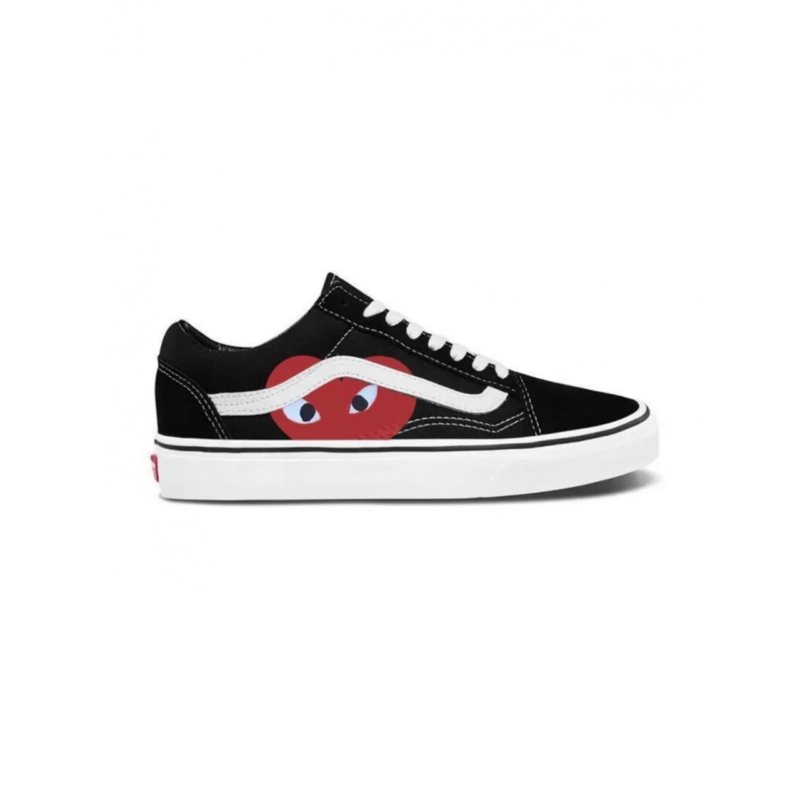 Vans CDG Heart Rouge